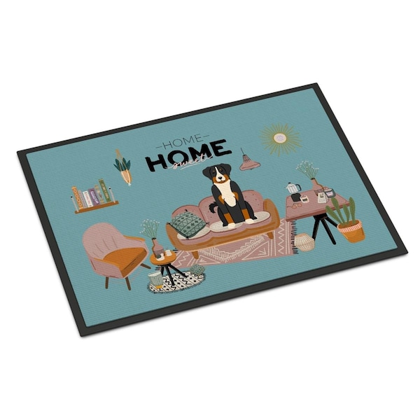 Carolines Treasures 18 x 27 in. Appenzeller Sennenhund Sweet Home Indoor or Outdoor Mat CK7888MAT - main